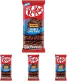 KitKat Double Milk and Dark Chocolate Crispy Wafer Sharing Bar, 99g (Pack of 4) £3.72 S&S
