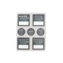 Kitchen Pantry Set of 28 Chalk Board Labels