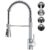 Kitchen Tap,Kitchen Sink Mixer Taps with Pull Down Spray Head, 360Swivel