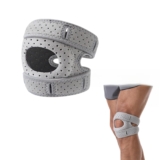 Knee Brace, 1Pcs Sports Knee Pads with Adjustable Compression Knee Pain Relief Adjustable Flexible Comfortable Knee Strap for Running Fitness Arthritis Jumper Daily Use Face (D)