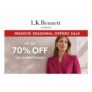 L.K. Bennet Massive Seasonal Offers Sale – up to 70% off on Everything