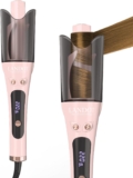 LANDOT Automatic Rotating Curling Iron 25mm – Versatile Styling for Salon Waves, Curls & Spirals 8 Temp Settings & Anti-Scald Design for All Hair Types Perfect for Daily Use & Beginners