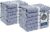 LANE LINEN Kitchen Towels Set – 100% Pure Cotton Dish Towels for Kitchen, Super Absorbent Kitchen Hand Towel, Blue Tea Towels, Soft & Durable Dish Cloths, Pack of 12 15×25, Blue Chambray