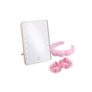 LED Mirror & Hair Accessory Gift Set