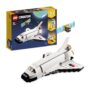 LEGO 31134 Creator 3 in 1 Space Shuttle Toy to Astronaut Figure to Spaceship.