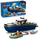 LEGO 60456 City Police Boat Chase Building Toy Set – Free Click n Collect
