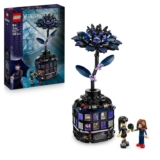 LEGO 76784 Wednesday Black Dahlia Flower Toy – Opening Play & Display Model with 2 Mini Dolls & Accessories (3 for £29.98)