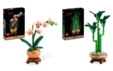 LEGO Botanicals Mini Orchid 10343 10344 Lucky Bamboo w/Code