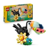 LEGO Creator 3in1 Wild Animals: Toucan, Butterfly, Fish – 31173