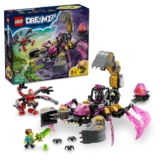 LEGO DREAMZzz 2in1 Nightmare Scorpion Digger Toy – Transforms into a Wasp Figure – incl. 3 Minifigures & a Collectible Orange – 71513