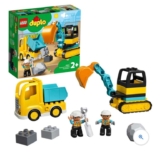 LEGO DUPLO 10931 Truck & Tracked Excavator Set – Free C&C