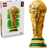 LEGO Editions FIFA World Cup Official Trophy Toy – 3D DIY Model Kit w/a Collectible Minifigure – Football Gift for 12 Year Old Boys, Girls & Adult Sports Fans – 43020