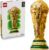 LEGO Editions FIFA World Cup Official Trophy Toy – 3D DIY Model Kit w/a Collectible Minifigure – Football Gift for 12 Year Old Boys, Girls & Adult Sports Fans – 43020