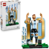 LEGO Editions Lionel Messi Football Legend Toy – 3D Figure Display Model Kit – DIY Kids Room Decor – Gift for 12 Year Old Boys, Girls & Adult Sports Fans – 43015