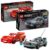 LEGO Speed Champions 77256 Time Machine & 77255 Lightning McQueen – Twin Pack Bundle