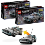 LEGO Speed Champions Back to the Future Time Machine 77256 Twin Pack Bundle