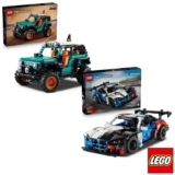 LEGO Technic BMW M4 GT3 EVO Race Car / Jeep Wrangler Rubicon SUV – Model 42226/27 (10 Years) In Store