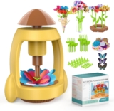 LELESUN DIY Fabric Flower Bouquets Toys, Craft Kits Toys for Kids, Flowers Market Toy, Arts & Crafts for Girls Ages 4 5 6 7 8Educational Activity Preschool, Christmas Birthday Gift for Toddler