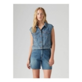 LEVIS Womens Stop Flaxing Vest Shrunken 90S Vest Top