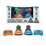 LEXIBOOK Crosslander Bumper Cars: 2 RC Cars, 5 Km/h, Sound/Light
