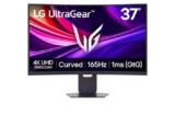 LG 37G800A-B 37 LG UltraGear G8 Gaming Monitor, 4K UHD Display, 165Hz, 1ms (GtG), DCI-P3 95%, Black With BLC/HSD/Totum/Unidays/EPP