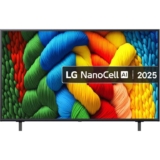 LG NANO80A6B 50 4K Ultra HD NanoCell Smart TV With Magic Remote – Sold By Hughes Electrical – With Code