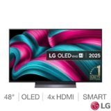 LG OLED48C55LA 48 Inch OLED 4K Ultra HD Smart TV Free LG xboom Grab Speaker