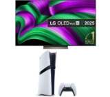 LG OLED77C56LB C5 77 OLED evo AI 4K HDR Smart TV 2025 & PlayStation 5 Pro Bundle