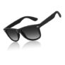 LINVO Polarised Sunglasses Unisex UV Protection, 80s Retro Style