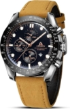 LN LENQIN Mens Watches Analog Quartz 30M Waterproof with Date Leather Band No Chronograph. Sold by BIDEN WATCHES FBA