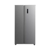 LOGIK LSSBSS23 American-Style Fridge Freezer – Inox