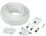 Labgear Coaxial Cable Kit 25m (35212) (Free C&C)