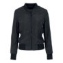 Ladies Light Bomber Jacket Mid-Season Jackets Black by Urban Classics