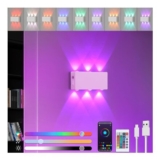 Lampop Rechargeable Battery Operated RGB Wall Lights with App Control