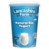Lancashire Farm Natural Bio Yogurt 500g / Lancashire Farm Greek Style Yogurt 450g (£1.50)