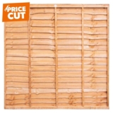 Lap Fence Panel 6ft x 6ft