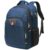 Large Anti-Theft Water Resistant Backpack With USB Charging Port – Blue