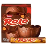 Large Chocolate Easter Eggs (Rolo 202g / Bounty 177g/ Milky Way 163g/ Yorkie 196g/ Celebrations 189g/ Rowntrees Fruit Pastilles 198g)