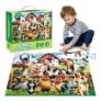 Large Floor Puzzles for Kids, 48 Pieces