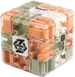 Large Labyrinth 3D Puzzle Maze Cube 8.5 cm Edge Length Labrynth Puzzle Game with 6-Side Challenge, Brain Teaser Puzzles for Adults & Kids, Fidget Toy for Stress Relief, Logic Training Focus