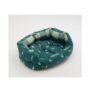Laura Ashley Multicolour Dog Park Pattern Dog Bed 76x60cm