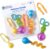 Learning Resources Helping Hands Fine Motor Tool Set, Ages 3, Sensory Toy Gift for Kids, Strengthens Fine Motor Skills, Includes 4 Tools for Classroom & Home Learning