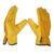 Leather Working Gloves Thorn-Proof, Heavy Duty, Breathable, Size L