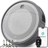 Lefant M310 Robot Vacuum Cleaner, 4500Pa Strong Suction, 180 Min, 7.9 cm Thin 28 cm Diameter, Automatic Self-Charging Small Robotic Vacuum, 2.4G Wi-Fi/App/Alexa Control, Ideal for Pet Hair Hard Floor