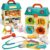 Lehoo Castle Vet Set for Kids, Doctors Set for Kids, Pet Clinic Playset, Doctors Kit, Pet Care Role Play, 3 Year Old Girl Gifts