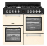 Leisure Cookmaster CK100G232C 100cm wide Gas Range Cooker – Cream – A/A Rated With Code