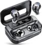 Lekaby Wireless Earbuds,Wireless Earphones Bluetooth 5.3 in Ear with 4 ENC Noise Cancelling Mic,2025 Bluetooth Earphones 128Hrs Deep Bass HI-FI Stereo Sound,LED Display Headphones IP7 Waterproof