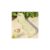 Lemon Print Folding Metal Sunlounger- Yellow