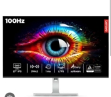 Lenovo L27Q-4A 27In 100Hz IPS QHD FreeSync Speakers Monitor With Code