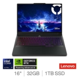 Lenovo Legion Pro 7, Intel Core Ultra 9 275HX, 32GB RAM, 1TB SSD, NVIDIA GeForce RTX 5080, 16 Inch, OLED Gaming Laptop, 83F5000RUK